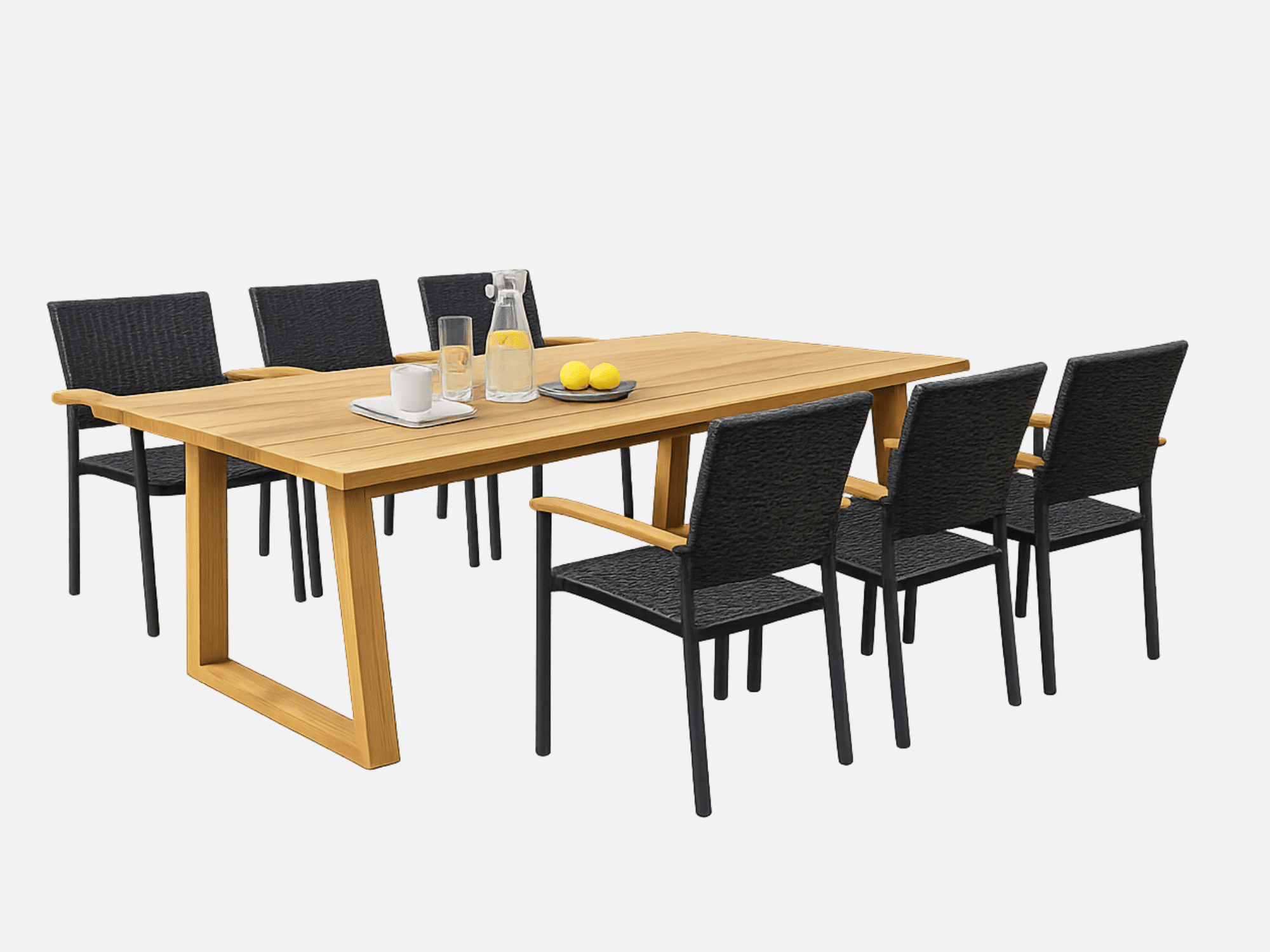 Havemøbelsæt Teak 100x230 Laurion/Era.