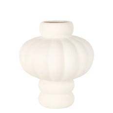 LOUISE ROE Balloon Vase 08 Vit