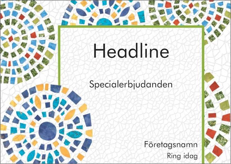A6-flyers - Vita - Mosaik - Komik
