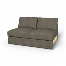 IKEA - Vimle 2 seater bed sofa without armrests, Sand Beige, BEMZ NATURE'S PALETTE COLLECTION - Bemz