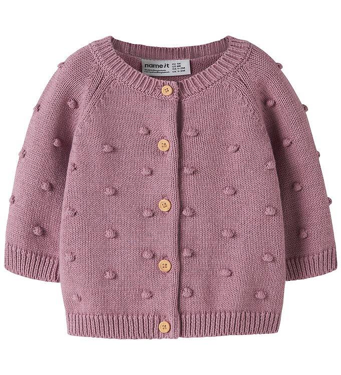 Name It Cardigan - NbfNasha - Stickad - Syren - Name It - 62 - Cardigan