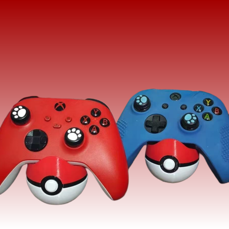 New Poke Ball Pokmeon For PS5/XBOX/Switch Pro Controller Bracket Universal Gamepad Mount Joystick Rack Game Controller Display