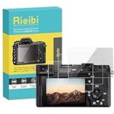 Rieibi (3-pack skärmskydd för Sony Alpha A7C II/ A7C II/ A7CM2/ A7C2/ A7CR digitalkamera – 0,25 mm 9H hårdhet reptålig härdat glasfilm för A7C II/A7CR