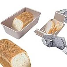 Köttform med droppskål, köttform, non-stick formar 25 x 20 cm med dräneringsskål, bakredskap för livsmedel, bakning, bakformar