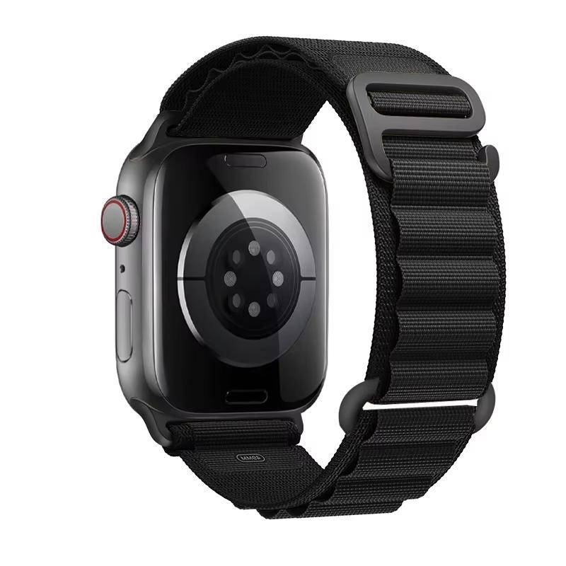 Alpin loop För apple watch Ultra2 band 40 mm 49mm 44mm 41-45mm 46mm 42mm remmar iwatch serie 10 9 7 8 se 3 11 Rem gray