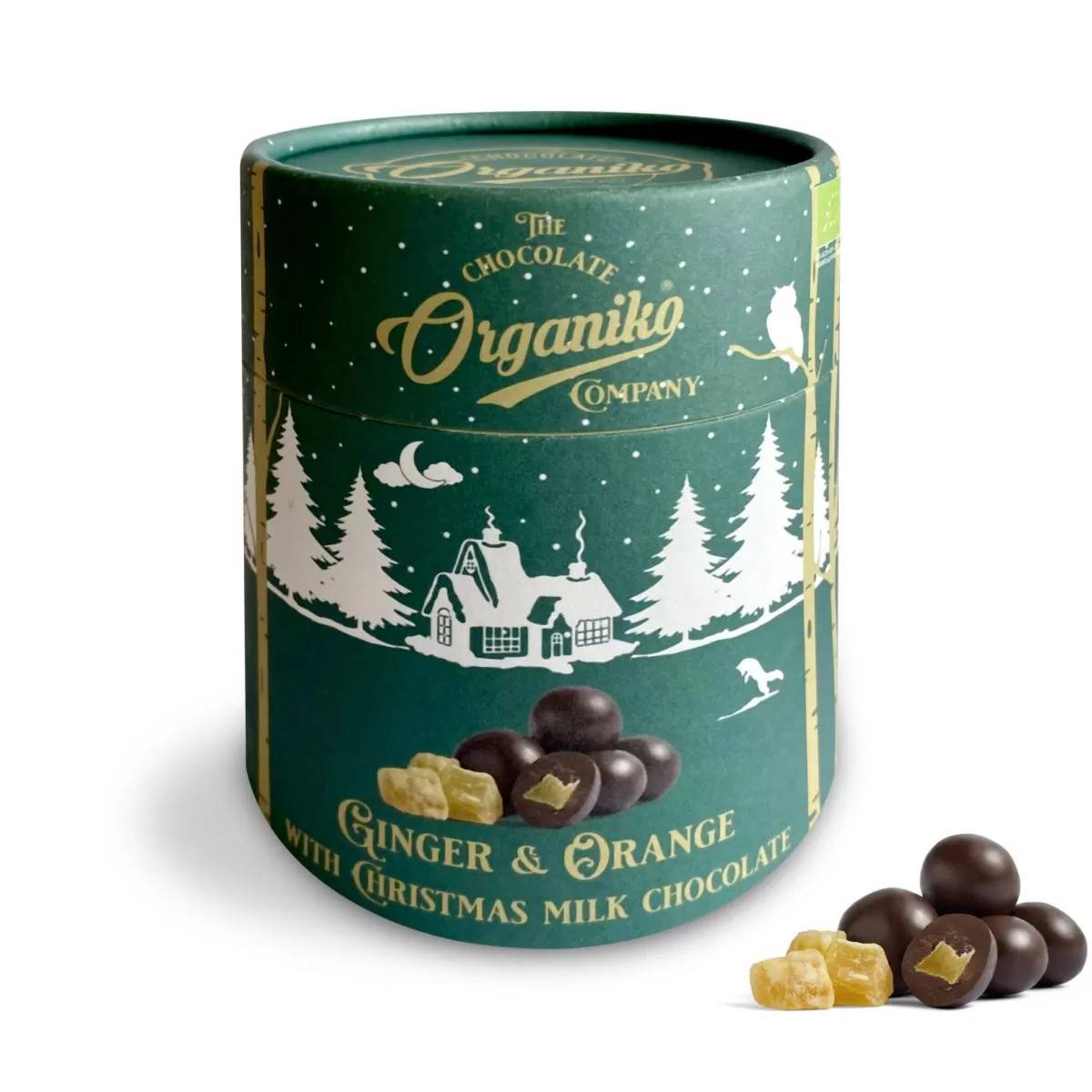 CHOCOLATE ORGANIKO INGEFÄRA & APELSIN