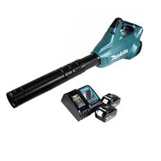 Blåsare 36 V => 2 x 18 V Li-Ion 3Ah MAKITA + 2 batterier + 1 laddare - DUB362RF2