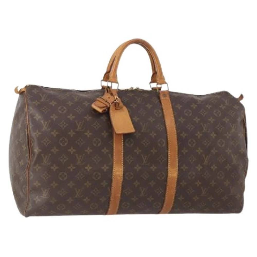 Louis Vuitton Vintage Pre-owned Boston Bag - Vintage - Dame - Brun - ONE SIZE - Læder