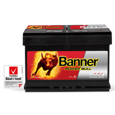 Banner Power Bull 72 AH P7209 Bilbatteri