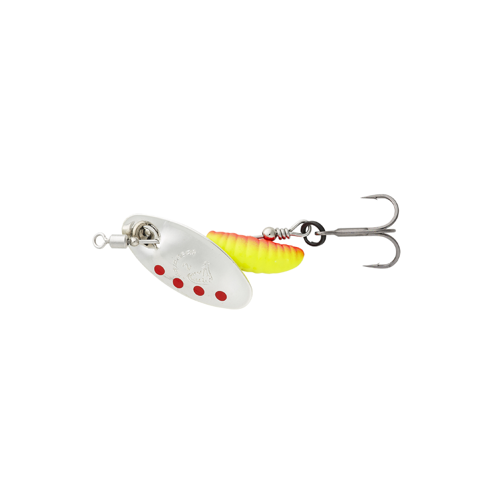 Savage Gear Grub Spinner - 2,2G - Silver Red Yellow.
