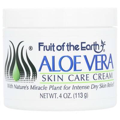 Fruit of the Earth Aloe Vera Skin Care Cream 4 oz (113 g)