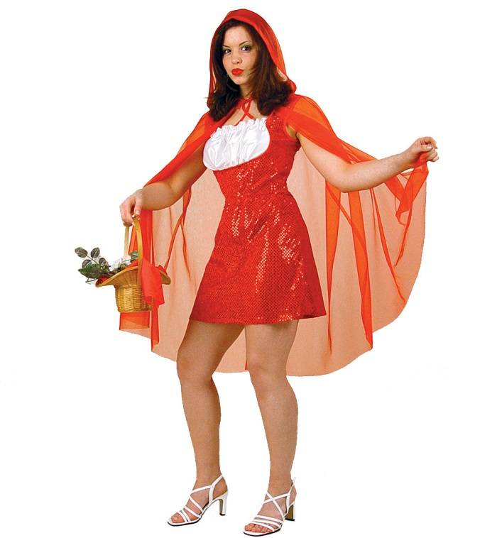 Rødhætte kostume 42