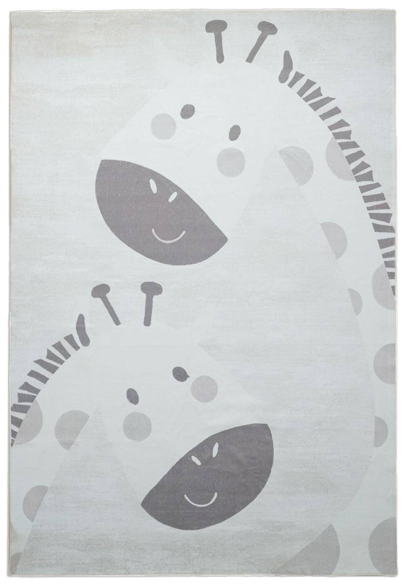 Zappy Giraffe Kräm 140x200 cm Barnmatta