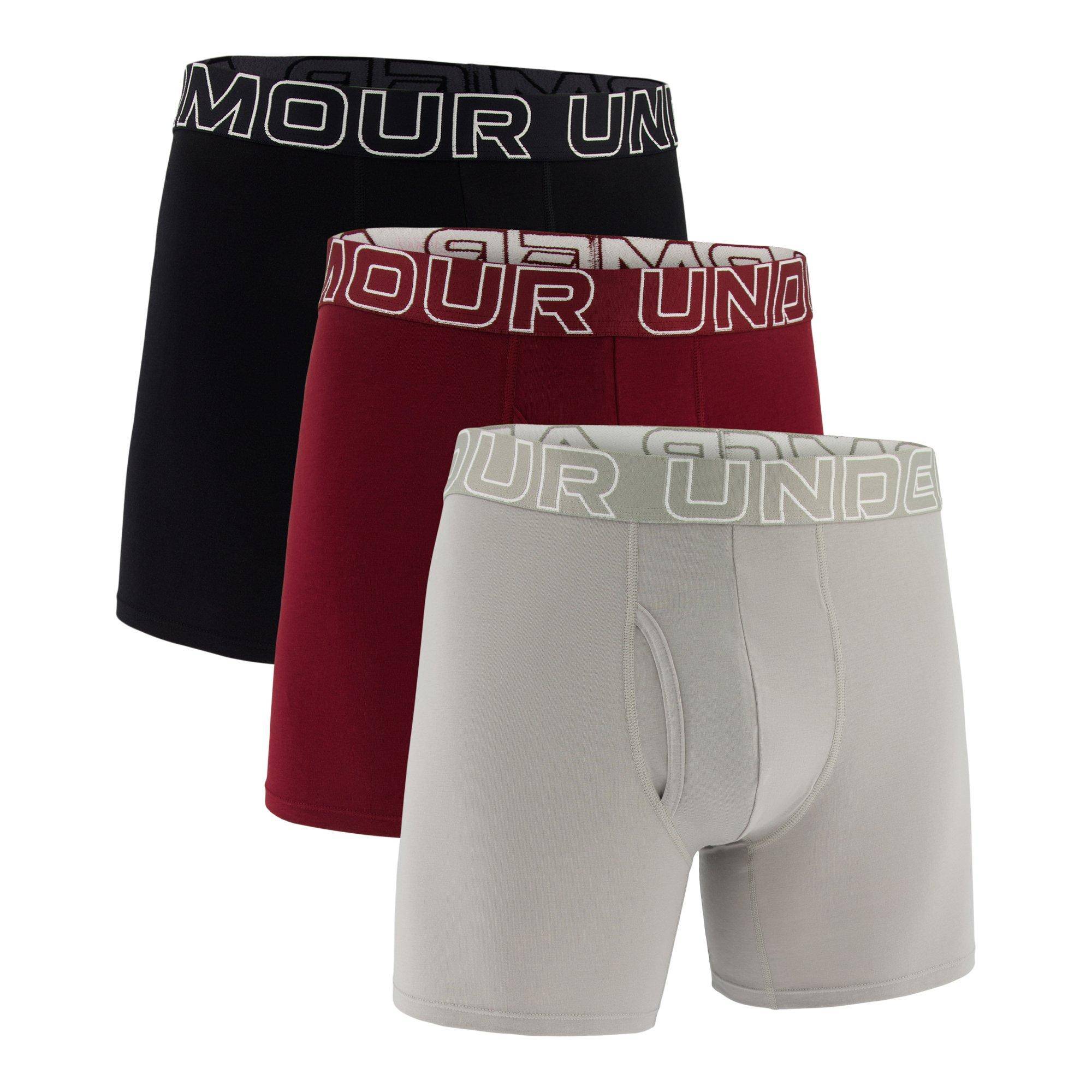 Under Armour Logo Boxers 3-Pack Mens