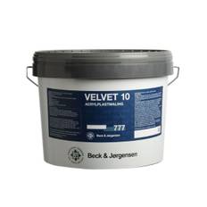 B&J 777 Velvet Acrylplastmaling 45 liter Halvmat