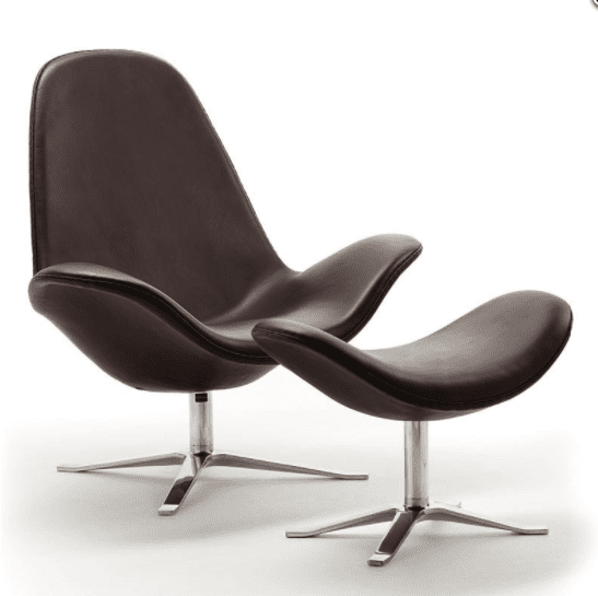 Concord Skammel, læder - 71 x 41 x 46 cm Prisgruppe 6.