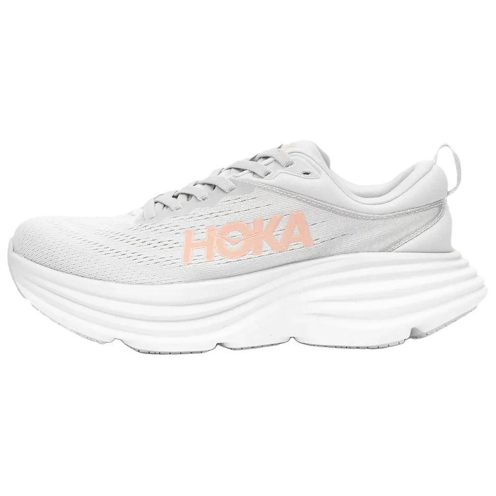 HOKA ONE ONE Bondi 8 Harbor Mist Lunar Rock Dam 1127952-HMLR cm white