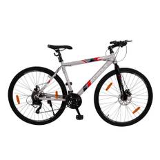 Herrcykel Mist 21S - Grå