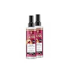 Gliss Express Repair Balsam Colour Perfector (2 x 200 ml), hårbalsam för tonat, slingat eller färgat hår, värmeskydd upp till 230 °C