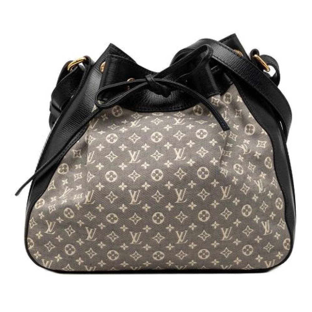 Louis Vuitton Vintage Pre-owned Noe PM - Vintage - Dame - Grå - ONE SIZE - Læder