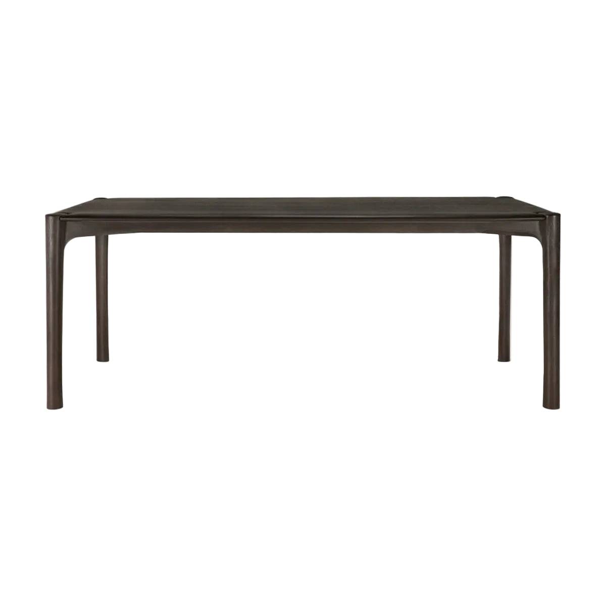 Ethnicraft PI Dining Table - 200x95 - Teak Dark Brown