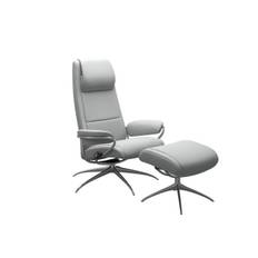 Stressless® Paris lænestol høj ryg (Paloma okselæder, ekskl. skammel, Star base chrome stel)