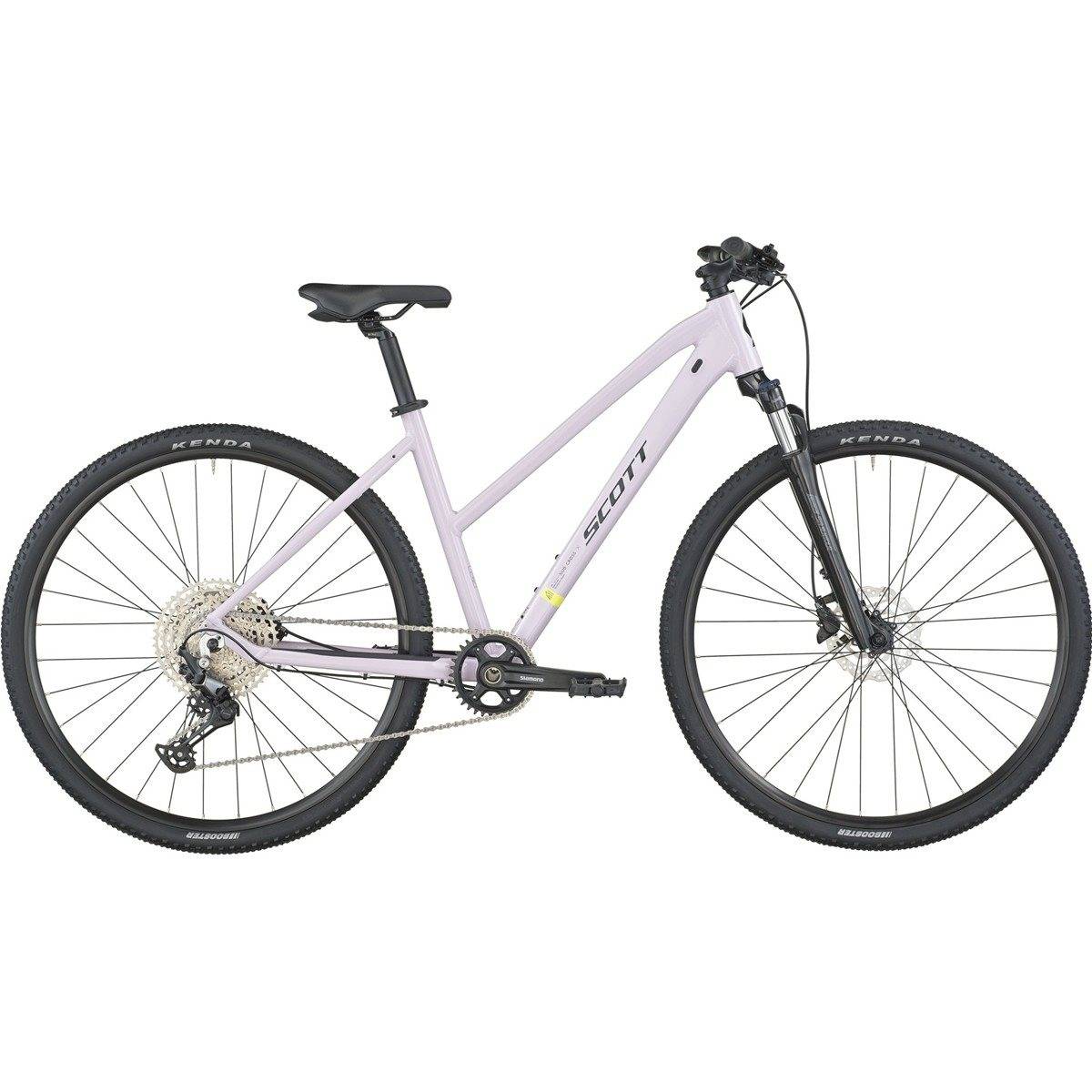 Hybridcykel Scott Sub Cross 10 Slope Violet Pink (S)