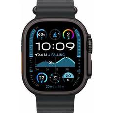 Apple Watch Ultra 2 GPS + Cellular 49 mm Black Titanium Case with Black Ocean Band