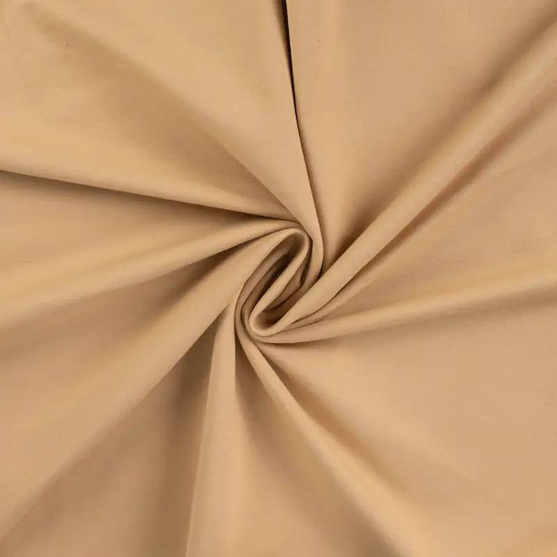 532 | Öglad Enfärgad jogging tyg - Neutral Beige