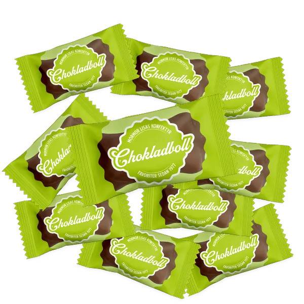 10st - Mormor Lisas Chokladboll 10g