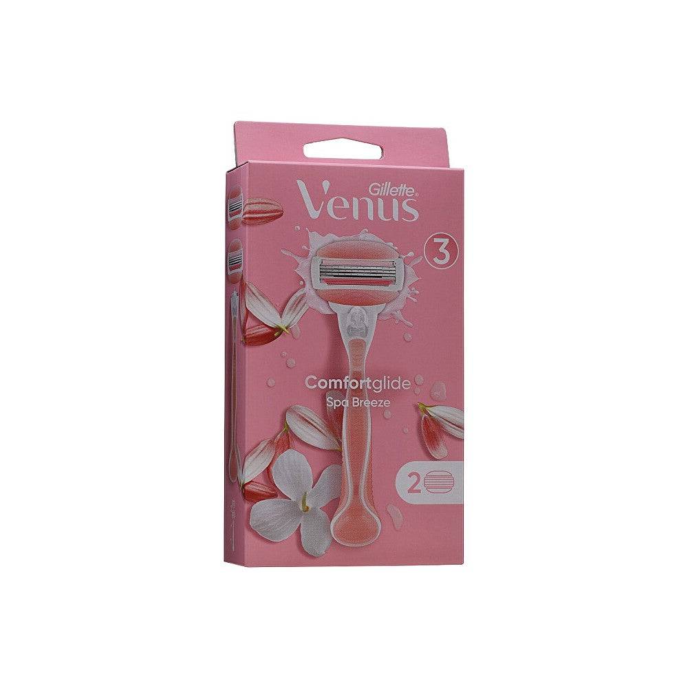 Gillette Venus Comfort Glide Spa Breeze - Rakhyvel + 2 reservhuvuden