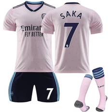 22-23 Arsenal 2 Udebanesæt #7 Bukayo Saka T-shirt Fodboldtrøje - Perfekt G
