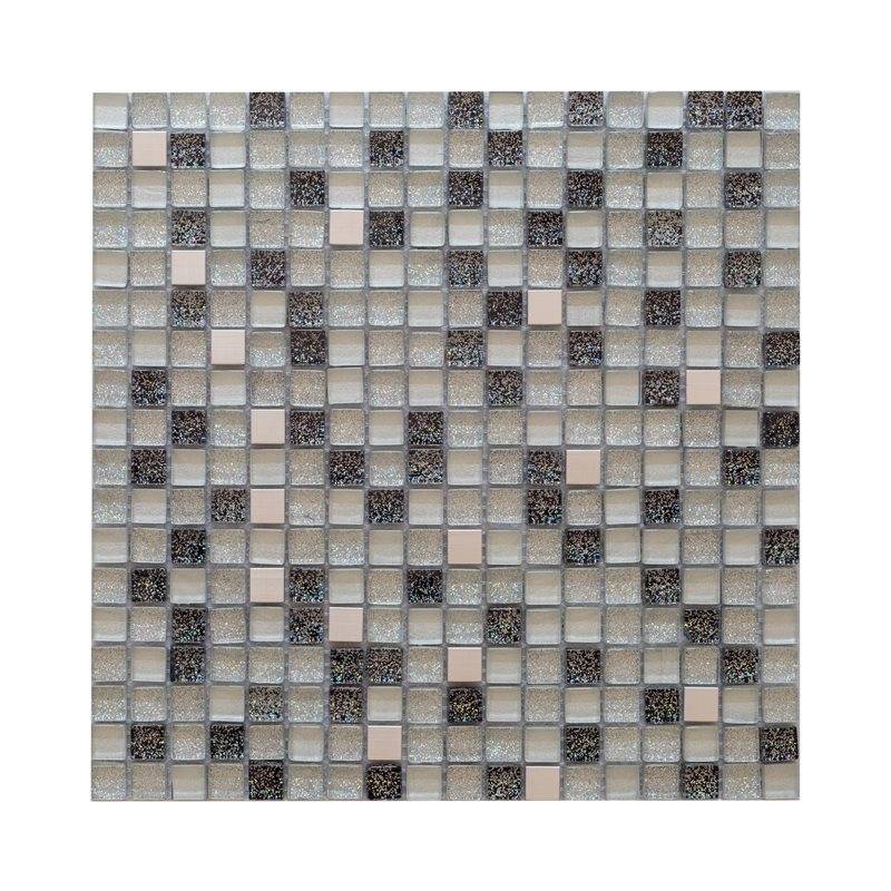 Krystalmosaik Arredo Exclusive Stone Silver Blank 1,5x1,5 cm (30x30cm).