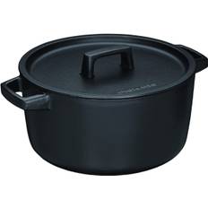 Fiskars Folken Gryde Emaljeret Støbejern 4L - 4 L Grytor Från Magasin - Sort (4 L)