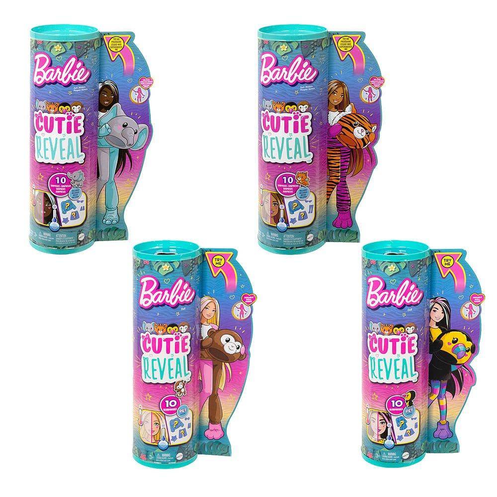 Barbie Cutie Reveal Jungle Series (Assortment)