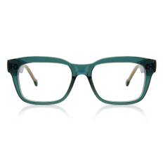 LA Eyeworks Duke Minus 677 55 Briller Mænd Grøn - Transparent Green - 55mm