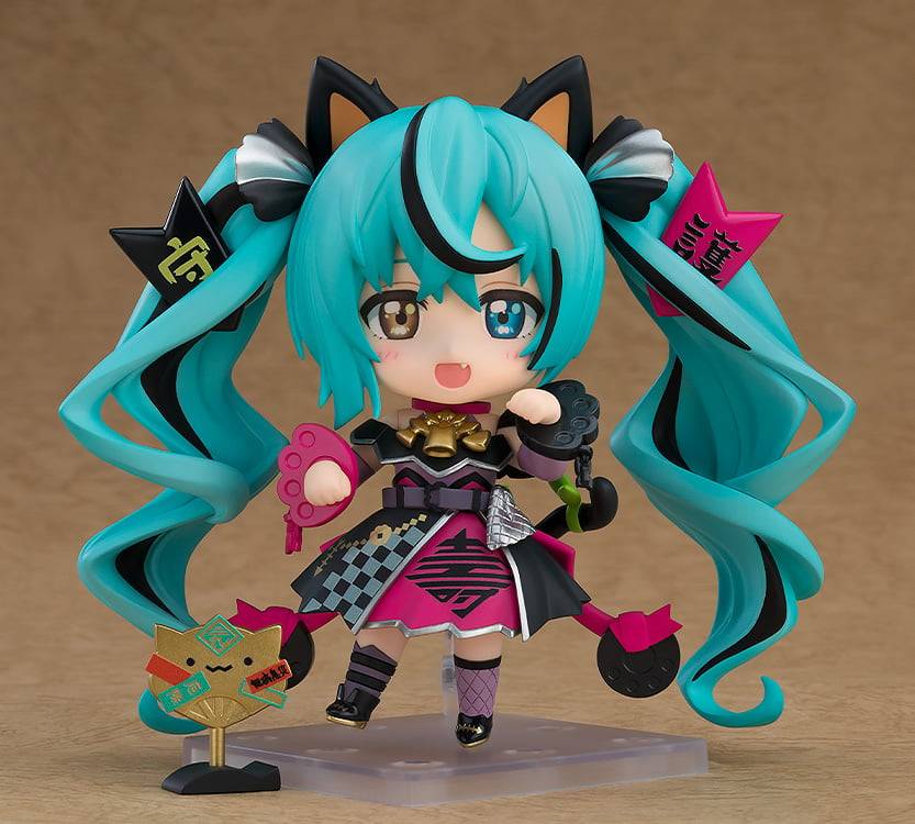 Hatsune Miku - Black Maneki Miku - Figure Nendoroid 10Cm