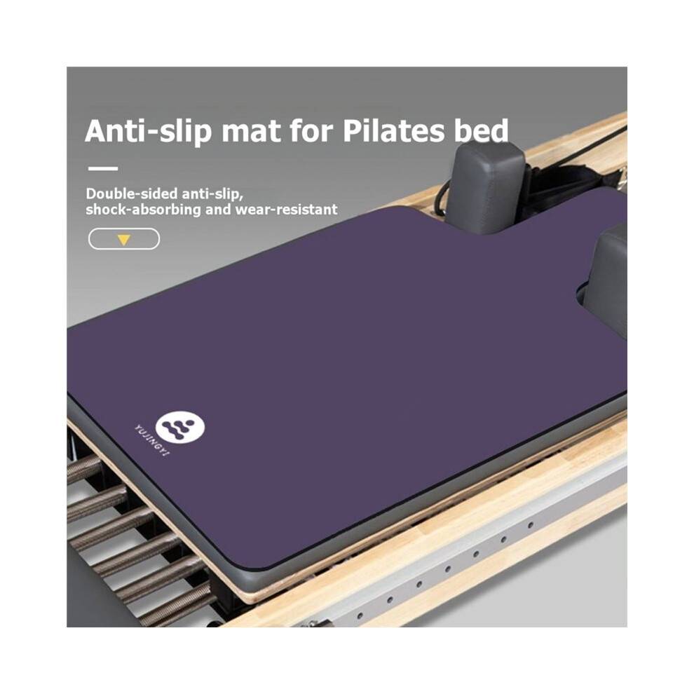 Pilates Reformer Machine Mat Pilates Reformer Mat Pad Nonslip Foldable Washable Pilates Reformer Mat for Gym Fitness D