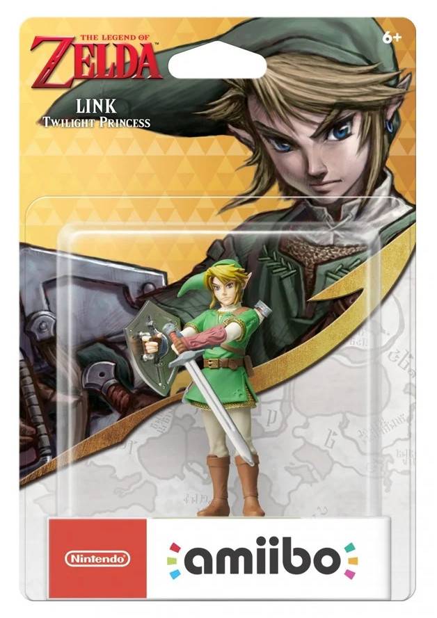 Nintendo Legend of Zelda: Twilight Princess Amiibo Spilfigur - Link
