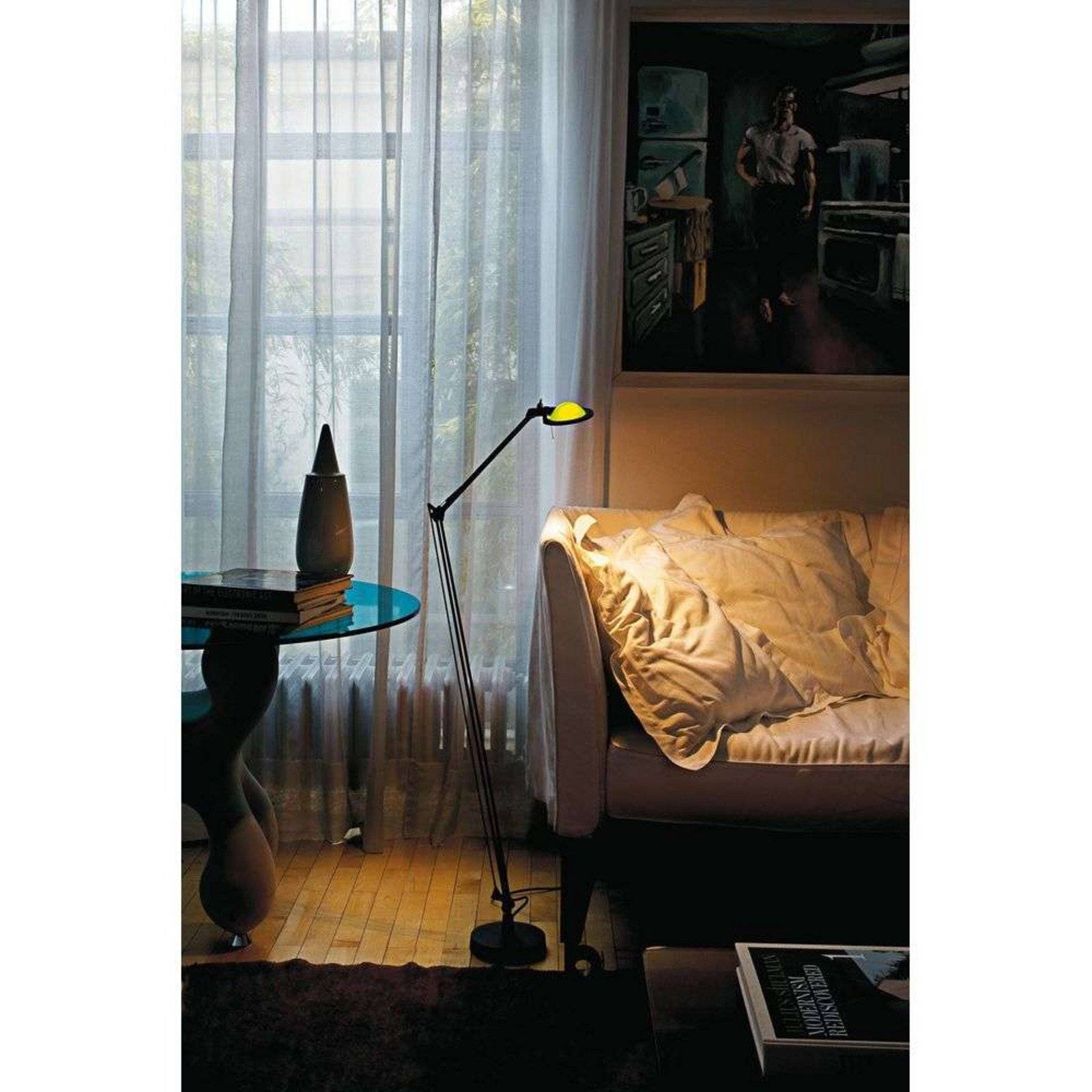 Gulvlampe Luceplan, Grøn, Stue, Aluminium
