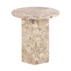 Naxos marmor sidebord - 50 - latte brown