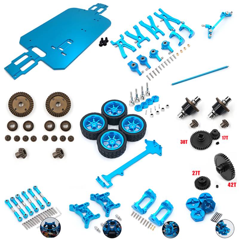 WLtoys A949 A959 A969 A979 A959-B A969-B A979-B RC Car spare part Car bottom A949-23/A959-B-27 Upgrade metal differential Parts