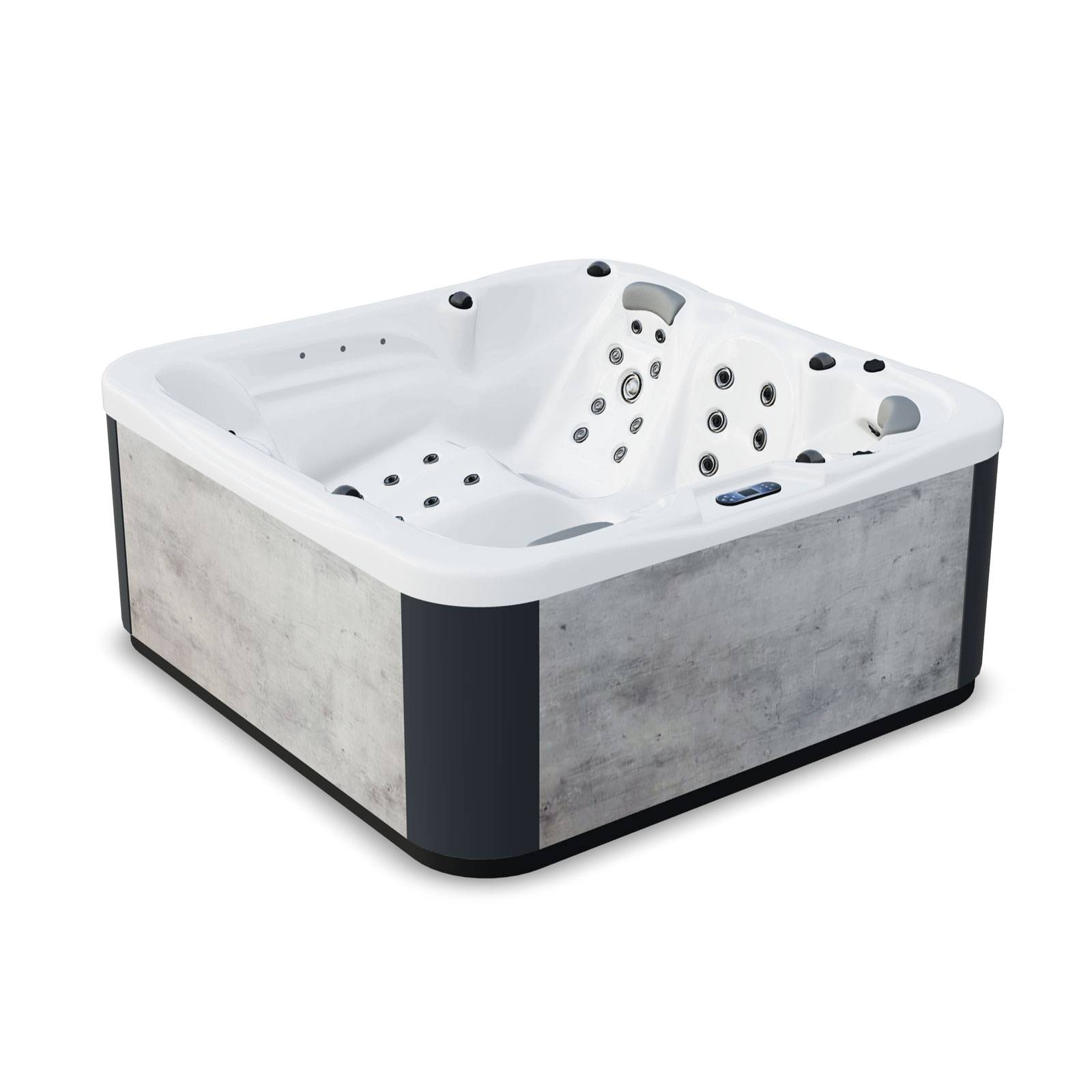Hanscraft HC7 - 5 personers spa - Concrete