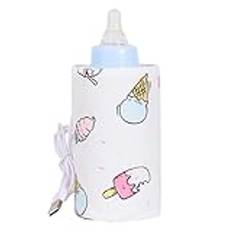 Babyflaska Warmer Bags, isolerad Breastmilk Bag, Nursing Bottle Bag, Milk Bottle Isolation, Best Baby Bottle Isolerad Sleeve Portable Baby Bottle Warmer Bag for Breastmilk and Formula, Flerfärgad,