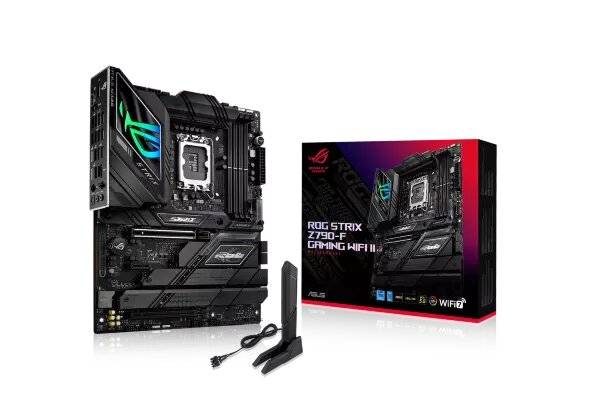 ASUS ROG STRIX Z790-F GAMING WIFI II (Fyndvara - Klass 3 Saknar aio pump connector)