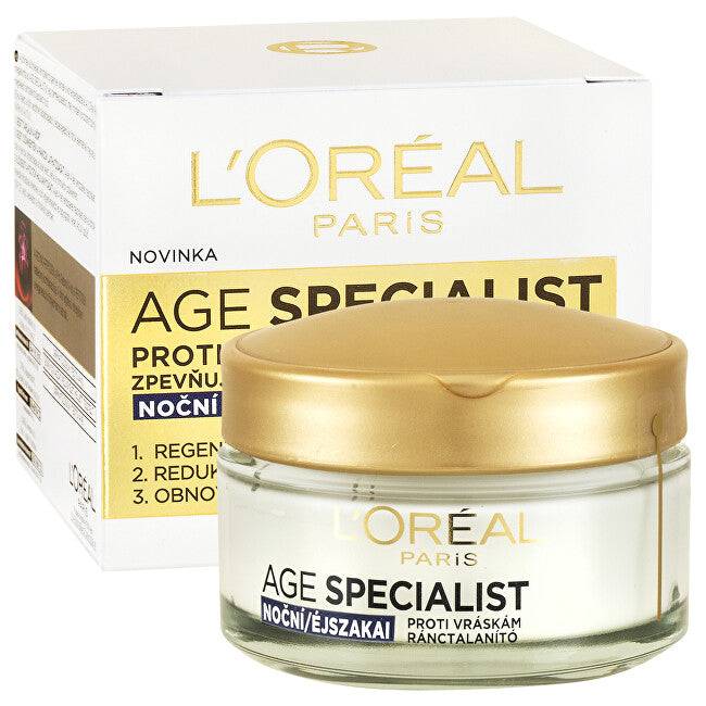 L'oréal paris Crema notte anti-rughe Specialist Età 45+ 50 ml