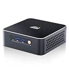 KingnovyPC Mini Desktop PC, AMD Ryzen 7 7840HS minidator (8C/16T, upp till 5,1 GHz), 32 GB RAM, 1 TB SSD Micro PC med 8K trippelskärm, WiFi6/BT5.2 för spel/hem/kontor