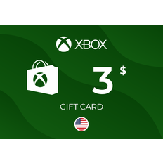 Xbox Live Gift Card 3 USD Xbox Live Key - GLOBAL