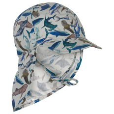 Mikk-Line - Summer Cap Long Neck, 98118 - Metal / Ocean - 47 cm (12-18 mdr.)