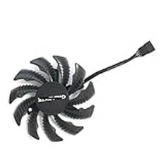 T128010SU 75MM 4Pin DC 12V 0.35A Cooling Fan Compatible with Gtx 1080 Ti Gtx 1070 G1 Aorus Gtx 1060 1060 Gtx 980 CPU Cooler(1pcs)